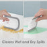 Curved Small Squeegee, Mini Squeegee. Kitchen Sink Squeegee for Sinks, Countertops and Dishes. Bathroom Shower Squeegee for Glass Doors, Windows, Mirrors and Counters. 2 Pack by MORNIIE