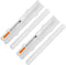 GMS Syringe Case - Holds New, Prefilled & Used Syringes with Needles, Small & Discreet Sharps Container, 2 Pack - Clear