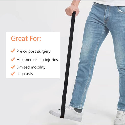 Leg Lifter Strap - Versatile Mobility Aid for Exercise, Daily Activities, & Physical Therapy - Adjustable, Durable