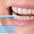 48 Pcs End Tuft Toothbrush Individually Wrapped, Small Head Reusable Orthodontic Toothbrush for Detail Cleaning