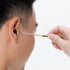 ONLYKXY Folding Type Ear Wax Removal Tool, Titanium Alloy Ear-Pick Cleaner with Key Ring