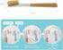 OSCIOSS Wood Laundry Brush, Long Handle and Soft Bristle for Cleaning Clothes & Shoes, Portable 2-Pack