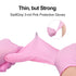 Pink Disposable Exam Gloves, 3-mil, X-Small, 100-ct Box, Powder-Free, Latex-Free Medical Grade