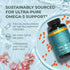 Primal Harvest Omega 3 Fish Oil Supplements, 30 Servings Soft Gels with 1000mg EPA + DHA, No Fishy Burps