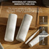 Portable Toothbrush Travel Case, Plastic Holder and Toothpaste Cover, Compact Storage Container for School Camping