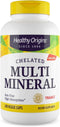 Healthy Origins Chelated Multi Mineral (Bioavailable, Non-GMO, Gluten Free, Albion Minerals) 240 Veggie Caps