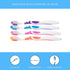SmartSmile 72 Packaged 21-544 Pcs Bulk Adult Toothbrushes Individually - Assorted Colors - Soft Bristles - Popular