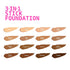 Ruby Kisses Natural Full Coverage 3-In-1 Stick Foundation, Lightweight, Long Lasting, Easy to Apply, Concealer &