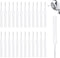 Patelai 60 Pcs Mini Shower Head Cleaner Picks, Anti Clogging Nylon Cleaning Brush for Shower, Window Slot, Keyboard