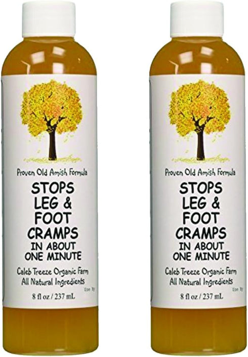 Organic Farms Stops Leg & Foot Cramps - 8 oz (2 Pack)