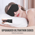 YIVIEW Sleep Mask for Side Sleeper, 3D Light Blocking Eye Mask, Soft Breathable Cover for Women Men