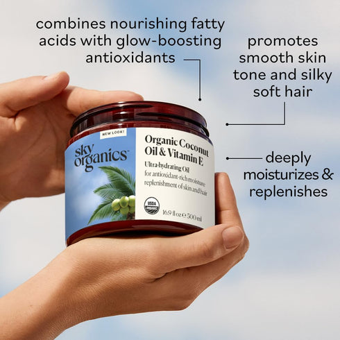 Nourishing Castor Oil Blend with Coconut & Vitamin E