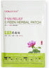 LEKON Pain Relief Green Herbal Patch, 10 Sheets Per Pack, Regular Size 5.75 in x 4.5 in