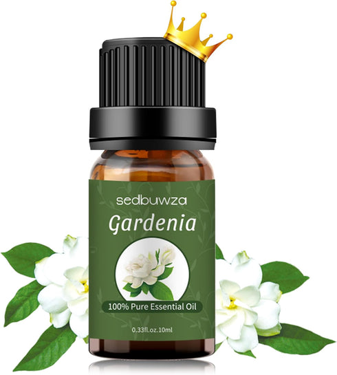Sedbuwza Gardenia Essential Oil - 100% Pure Organic Aromatherapy Gift Oil for Diffuser, Humidifier, Soap