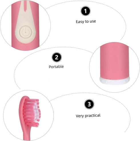 PERSELOSO Pack Electric Cleaning Toothbrush Extra Soft for Adults Sonic Toothbrush Bulk