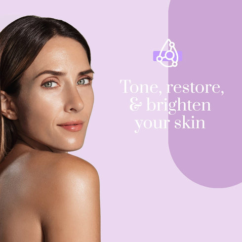 Vitamin C & Hyaluronic Acid Under Eye Serum, Reduces Puffiness, Dark Circles & Wrinkles, Cruelty-Free