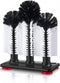 Havawish 1 Pack Water Bottle Cleaning Brush with Suction Base, 3 Head Bristle