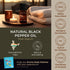 Set Set 2x0.34 oz Chili & Black Pepper Essential Oil - Aromatherapy Grade Essential Oils - fl - Gya Labs