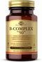 Solgar B-Complex "50" - 100 Vegetable Capsules - Energy Metabolism, Cardiovascular & Nervous System Support