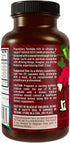 Beet Root Capsules 60 Count - Heart-Healthy Energy with Grape Seed Extract & Ginseng - Vegan Circulation Support