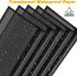 ROADPLUM 20 Sheet Black Flower Wrapping Paper, Bouquet Wrap Kit with 12 Butterflies and 1 Ribbon