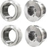 UHANBUT 2PCS Oxygen Sensor Stepped Mounting Bung and Plugs, M18-1.5 Threaded Weld Oxygen