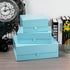 Large Gift Box, 13.5x11.8x4.7 Inches, Blue Gift Boxes with Magnetic Closure Lid for Luxury Gift Packaging