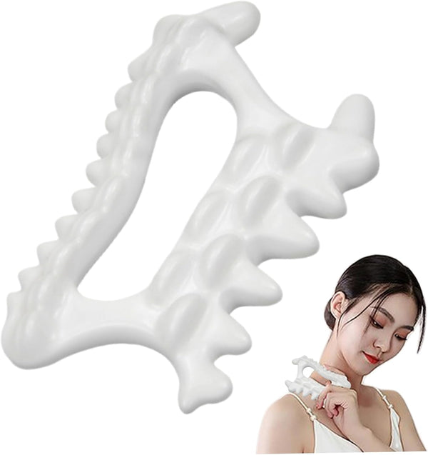 Pineeseatile Gua Sha Tool, Ceramic Gua Sha Body Massage Tool, Soreness Relief Lymphatic