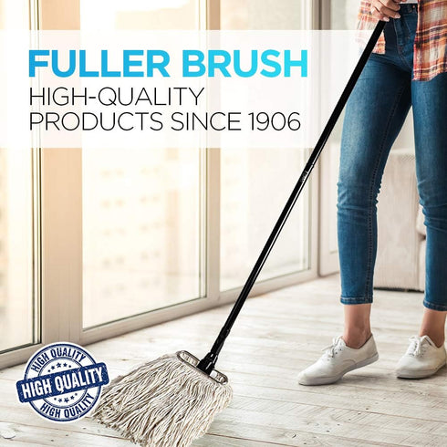 Heavy Duty Fuller Brush Wet Mop - Durable & Washable