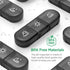 SIUSYACI 3 7 Weekly Stackable Pill Organizer, Times A Day Pill Organizer Box Morning, Noon and Evening, Stackable