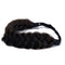 TOECWEGR Classic Braided Headband, Synthetic Hair Wide Strands Wig Band for Women Beauty Accessory