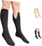 Ziperior Big Tall Inside Leg Zipper 30-40 mmHg Compression Grade 3 Wide Large