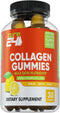 Collagen Gummies with Zinc, Vitamin C, Biotin, Collagen Peptides Supplement for Hair, Nail, Skin, Bone & Joint Health