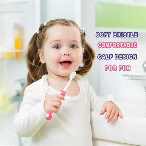 50 pcs Toddler Toothbrush Kids Manual Toothbrush, Individually Wrapped for Age 2+ Children, Soft Bristles for Boys Girls