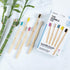 The Humble Co. Bamboo Toothbrushes (5pk) for Superior Oral Care, BPA Free, Ultra Soft Bristles