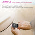 Pulse Oximeter Fingertip, Rechargeable Blood Oxygen Saturation Monitor, Accurate Fast SpO2 Reading (Pink)