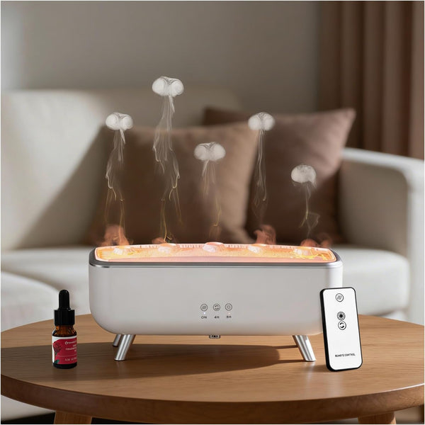 Stjiatu Jellyfish Diffuser Humidifier, Essential Aromatherapy 300ML Ultrasonic Diffuser with Essential Oils. 7