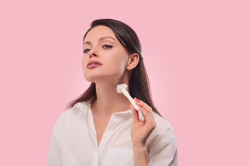Derma Stamp - Skincare Tool for Face, Hair & Beard