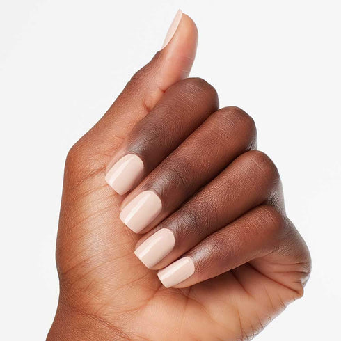 OPI Nail Lacquer Nail Polish, Opaque Dark Nude Crème, Vegan, Fast Drying