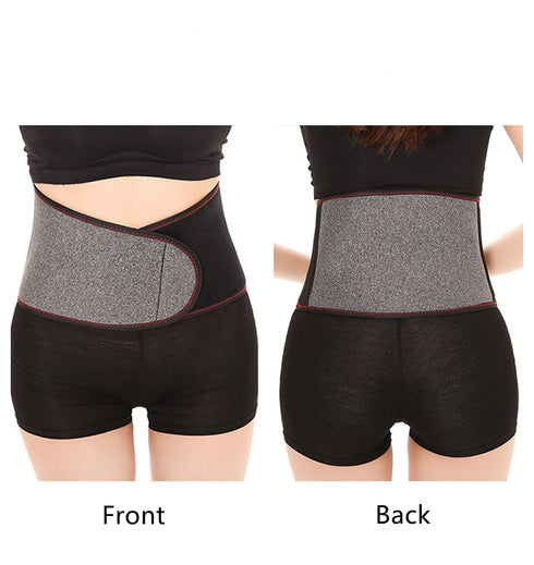 Cordless Heating Lower Back Brace, Adjustable Support Belt for Pain Relief, Heated Waist Wrap for Men and Women