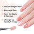 modelones Lamp Free Peel off Gel Base Coat, Easy Removal Foundation for Gel Nail Polish, 10ml