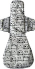 Sigzagor 6 16inch MUMBABY Pieces Ultra-deep Sleep Overnight Charcoal Bamboo Mama Cloth/ Menstrual Pads/ Reusable