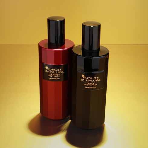 Onyx Body Spray - Luxurious Long-Lasting Perfume for Men - 8 oz - Fougere Amber Wood Fragrance