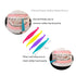 Oral Care Disassembly Kit, 7pcs with Retainer Case, Aligner Remover Tool, and Cleaning Brush (Black)