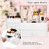 Makeup Organizer for Vanity - Large Capacity Desk Organizer with Drawers for Cosmetics, Jewelry, Nail Care, Skincare
