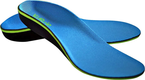 KidSole Stealth Fighter High Arch Support Insole - Slim Profile, Soft Memory Foam for Kids Size 5-9