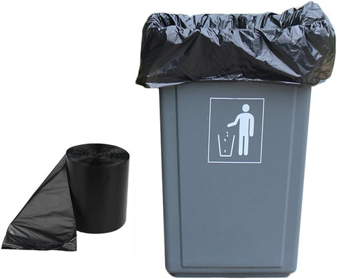 10 Gallon Kitchen Trash Bag, Black Wastebasket Liners, 170 Counts