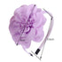 XIMA 10pcs Chiffon Flower Headbands - Hair Accessories for Kids, Children, Teens, Toddlers