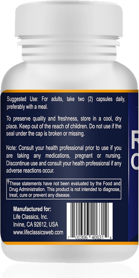 Resveratrol Complex, Potent Antioxidants, 120 Capsules, 60 Days Supply