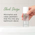 Moso Natural Scent-Free Bathroom Spray (2 Pack) - Discreet Odor Eliminator and Toilet Spray, Unscented